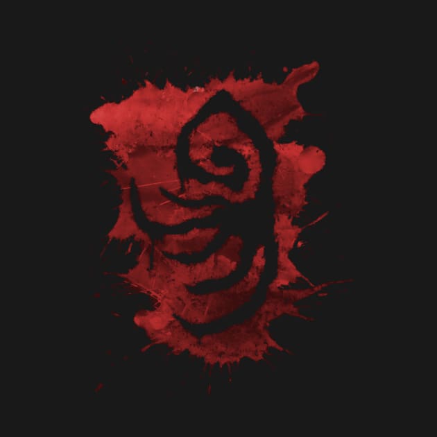 Bloodborne - Beast's Embrace Rune (Negative) by InfinityTone