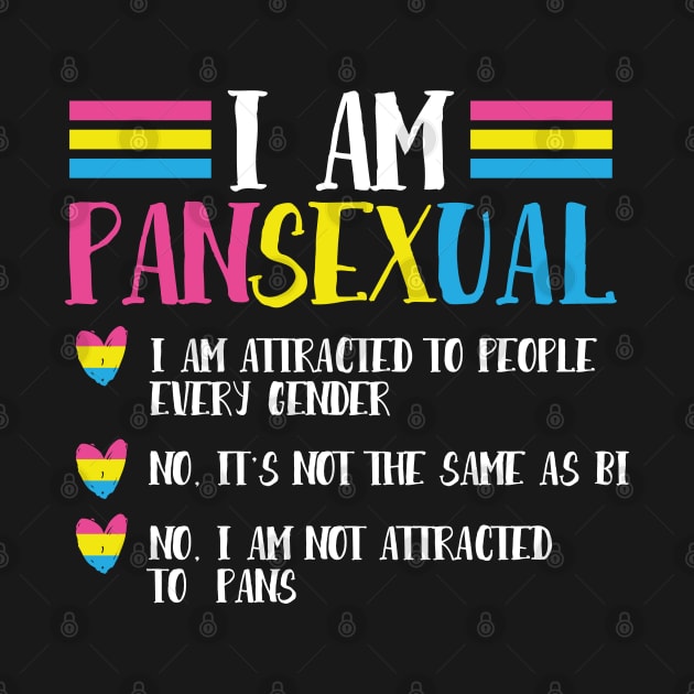 LGBT Gay Pride Month  I Am Pansexual by Caskara