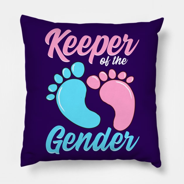 Keeper of The Gender Pillow by Jamrock Designs