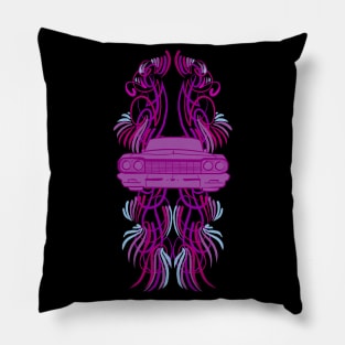 Impala scroll pinstriping Pillow