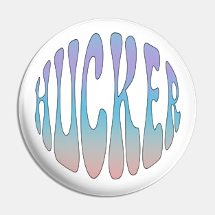 Hucker Retro Round Pin