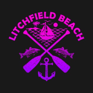 Litchfield Beach, America, Boat Paddle T-Shirt