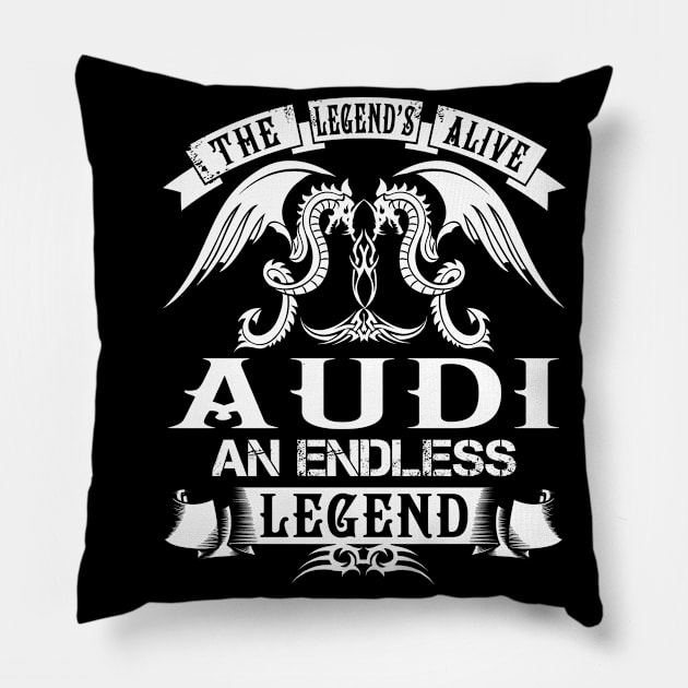 AUDI Pillow by Daleinie94