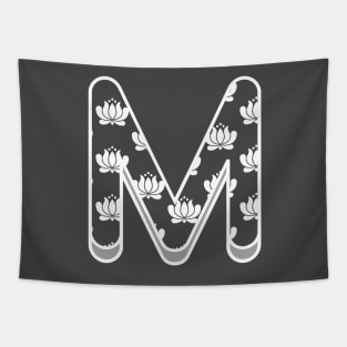 M Matyo Pattern - White Tapestry