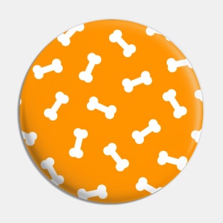 Orange Dog Treats Pin