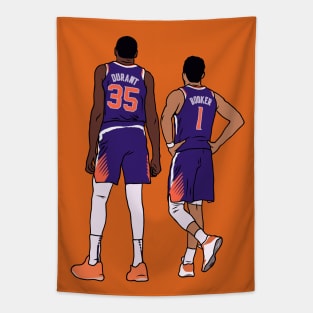 Kevin Durant and Devin Booker Tapestry