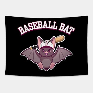 Baseball Bat.Funny baseball bat pun Tapestry