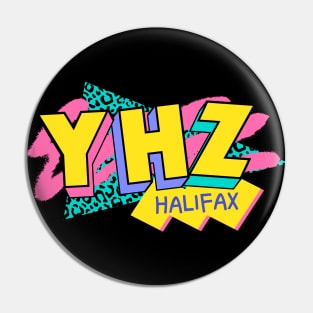 Halifax, Nova Scotia Retro 90s Logo Pin