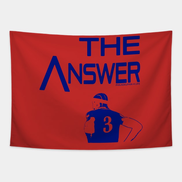 Allen Iverson THE ANSWER Tapestry by Pastime Pros