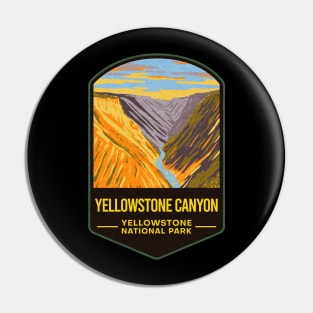 Yellowstone Canyon Yellowstone National Park Pin