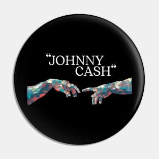 Johnny Cash // Hand Colour Pin