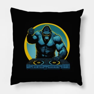 Gorilla Kong DJ Set Pillow