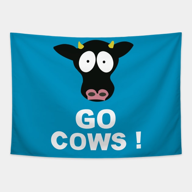 Go South Park Cows! Tapestry by tvshirts