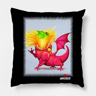 Covid19 dragon roast Pillow