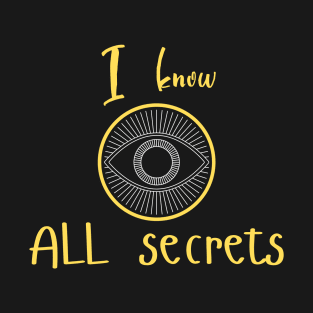 All-seeing eye secret society T-Shirt