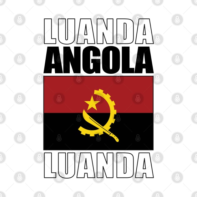 Flag of Angola by KewaleeTee