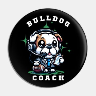 BULLDOG COACH Pin