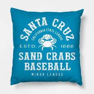 Santa Cruz Sand Crabs Pillow