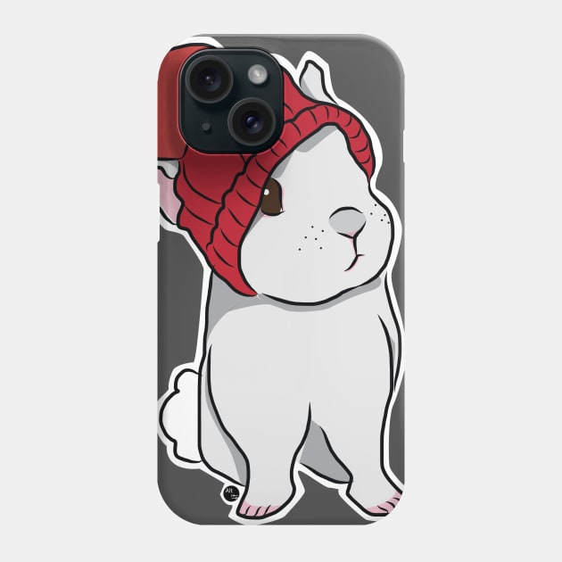 Winter Baby Bunny Phone Case by AltTabStudio