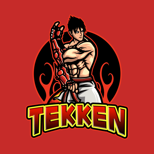 tekken fight tshirt by game everyday