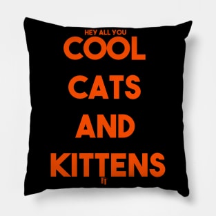 COOL CATS & KITTENS Pillow