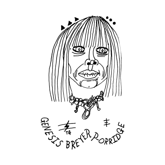 Genesis Breyer P-Orridge Industrial Icon Tribute by MacSquiddles