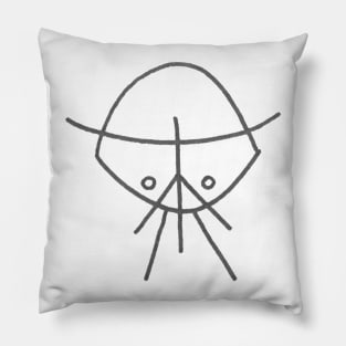 Line Doodle 4 Pillow