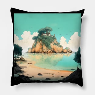 Beach Hideout Pillow