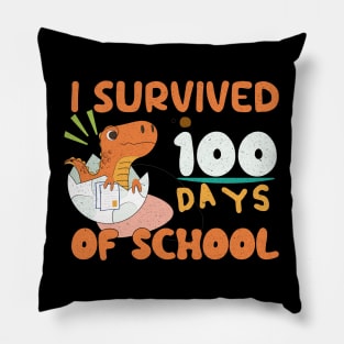 I Survived 100 Days Of School,Celebrate 100 Days Pillow