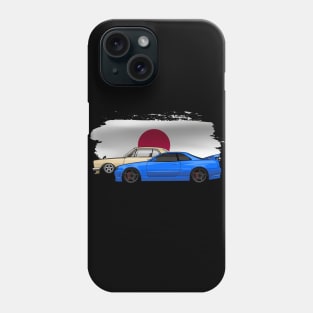 2000 GTR & GTR R34 Japan JDM Phone Case