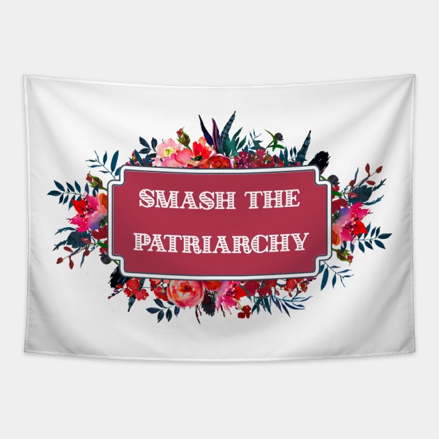 Smash the Patriarchy Tapestry by chicalookate