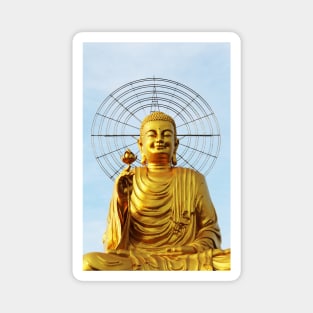 Golden Buddha Magnet