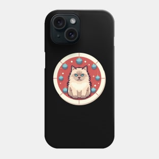 Ragdoll Cat Xmas  Ornament, Love Cats Phone Case