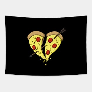 Pizza my heart Tapestry