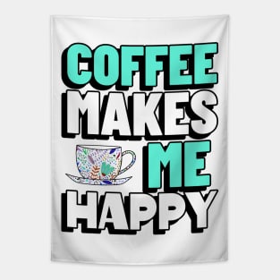 COFFEE Drinker Gift Coffee Quote Tapestry