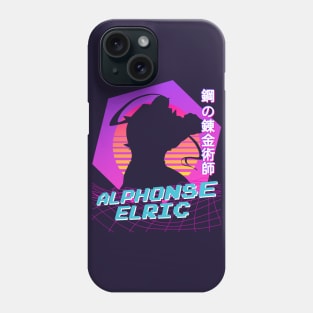 Alphonse Elric - Vaporwave Phone Case