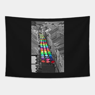 Caernarfon Umbrellas Tapestry