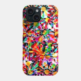 Rainbow Sunshine Geometric Phone Case