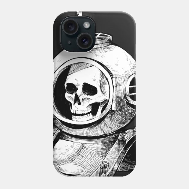 Deep Dive Phone Case by Pitchcroft