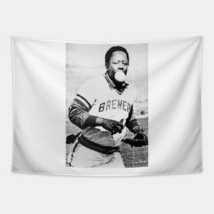 hank aaron Tapestry