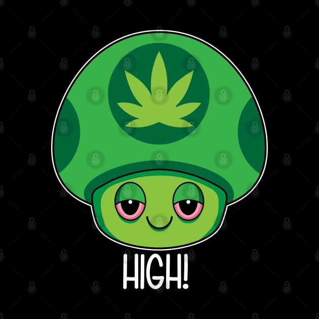 Weed Mushroom by MightyShroom