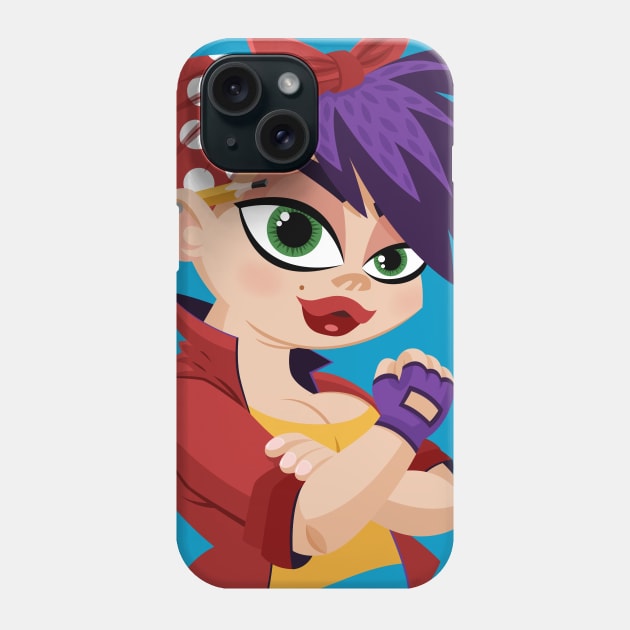 Yes I Can! Phone Case by nocturnallygeekyme