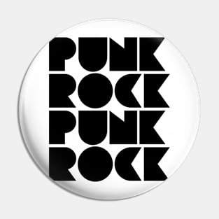 punk rock design Pin