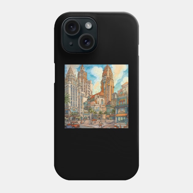 San Diego Phone Case by ComicsFactory