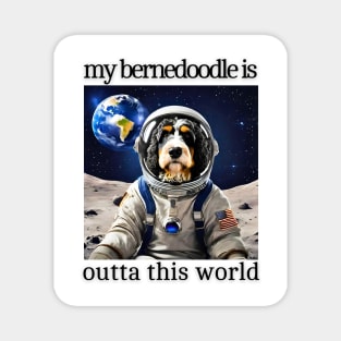 Outta This World Bernedoodle Magnet