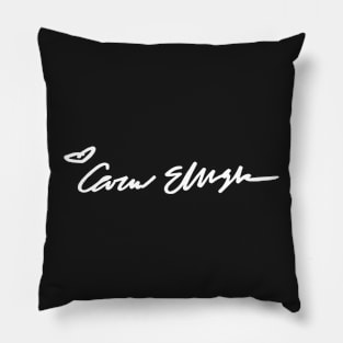 Carew Ellington Merch Carew Ellington Logo Pillow