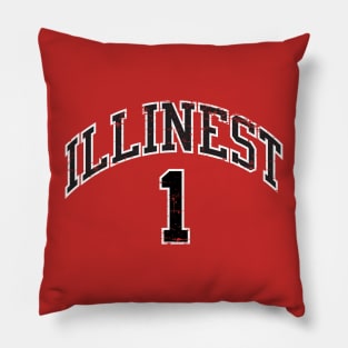 Illinest Bulls mashup Pillow