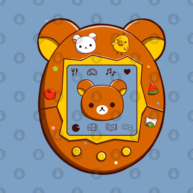 Rilakkuma Tamagotchi by Adelaidelia