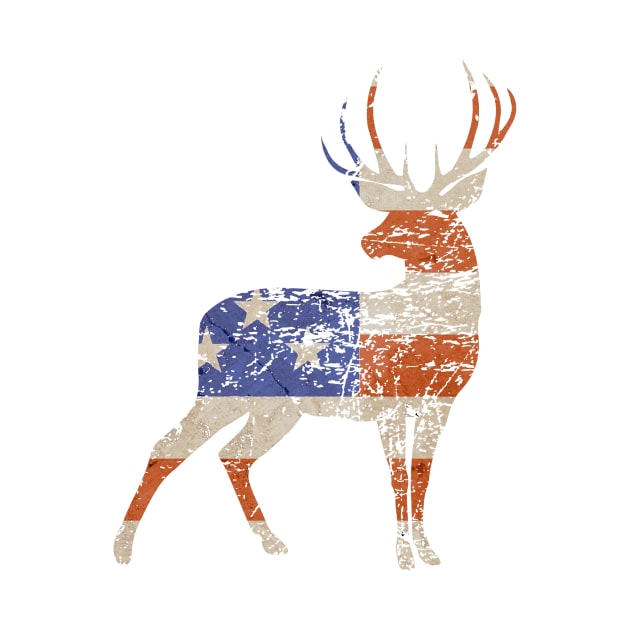 Patriotic Deer by Mill Creek Designs