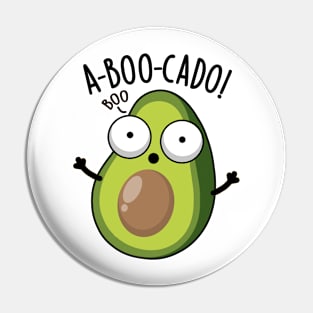 A-boo-cado Funny Avocado Puns Pin